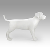 Sunray Mascota Matte White Labrador Retriever Pes Manekýn zo sklenených vlákien